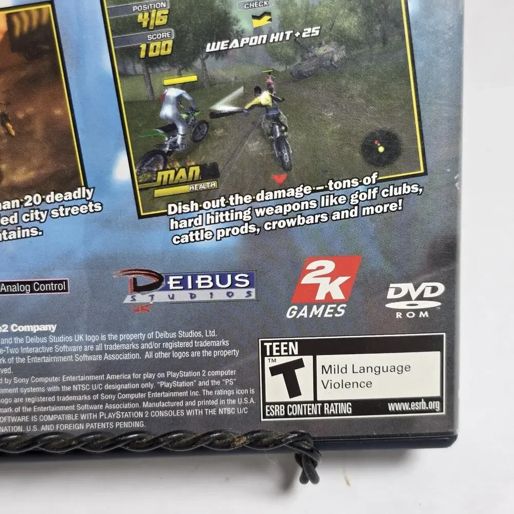 Motocross Mania 3 (Sony Playstation 2 PS2, 2005) Complete CIB
